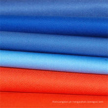 Várias cores de trabalho usar tecido de sarja de algodão poliéster